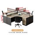 Saint li office desk and chair set - financial desk, partitioned computer desk, workstation, office staff desk