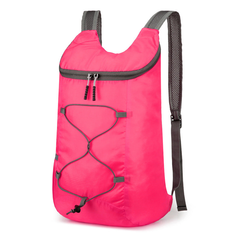 New Outdoor Folding Bag Ultra Light Portable Foldable Travel Bag Fitness Sports Backpack Gift Backpack Cross-border