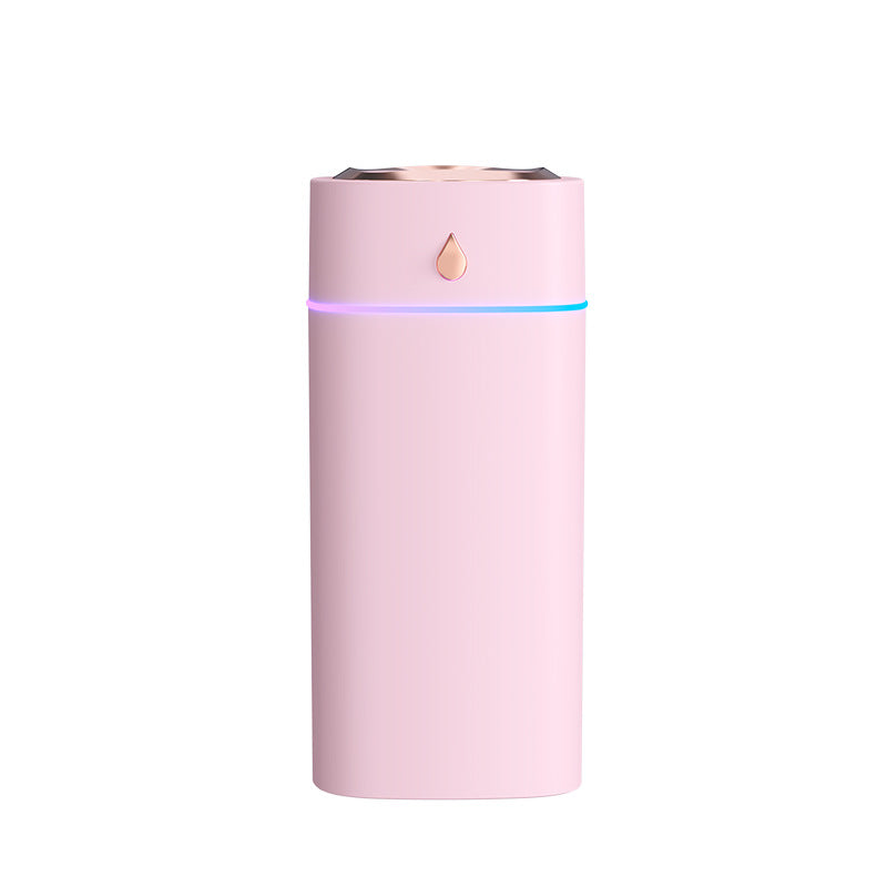 New arrival water drop humidifier three nozzle large fog volume mini small bedroom aromatherapy usb atmosphere light humidifier