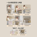 Newborn baby changing, bathing, massage, and touching table - multifunctional, portable, and foldable