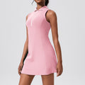 tennis skirt, fitness running, short-sleeved, high-waisted, outdoor badminton, golf sports skirt, shipped within 48 hours