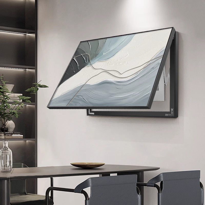 Nordic meter box decorative painting 2025 new non-punching switch box distribution box blocking mural master switch hanging painting