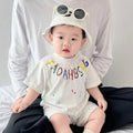 Boys' summer outfit set: trendy baby short-sleeve clothing,  new style, stylish kids' casual summer lightweight romper