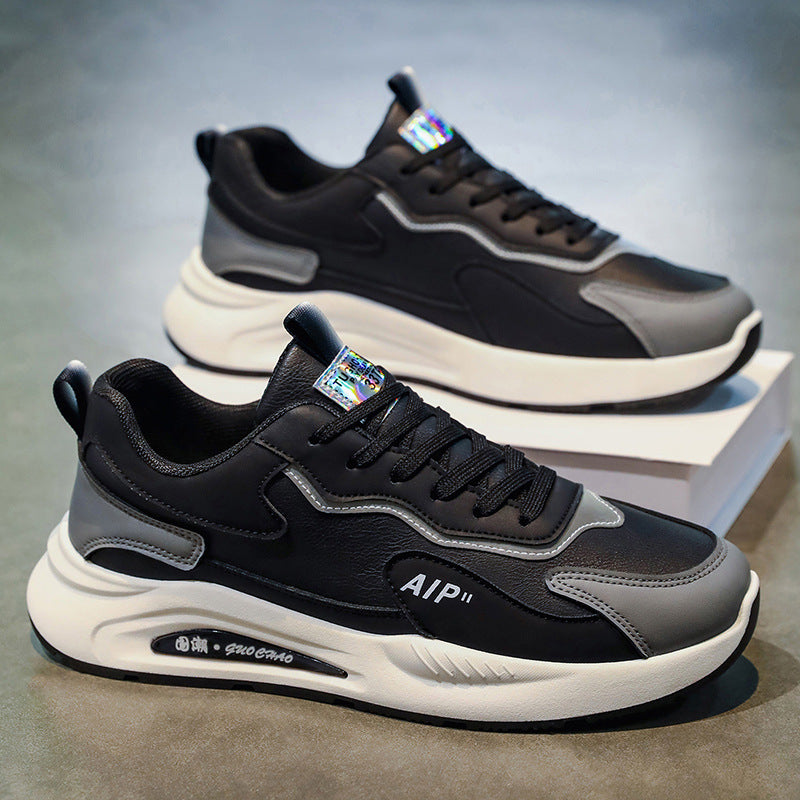 Men's shoes 2025 new winter soft sole athletic casual shoes men's running shoes breathable men's student versatile trendy shoes