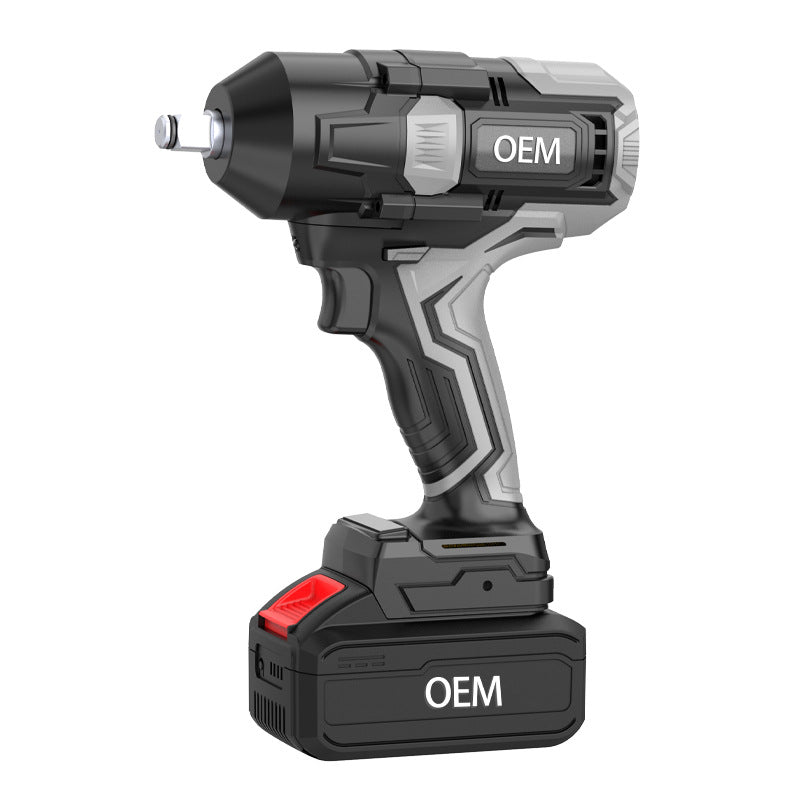 personalized nanwei brushless lithium electric wrench 600n torque wrench high torque industrial impact wrench
