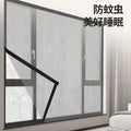 A complete set of window screens with velcro, thickened for home self-adhesive window patchwork curtains without punching holes