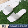 summer new arrival: plus-size women's flat slippers for cross-border e-commerce. available in sizes 35-43. wholesale options available. dropshipping to  and