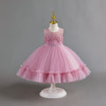 Exportnew arrivalkids dress bead chain tutu cake princess dress baby girl dresschildren dress