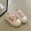 Autum thin breathable sneakers for women 2026new arrivalthick solewhite shoesniche style canvas shoes with skirt bread shoes