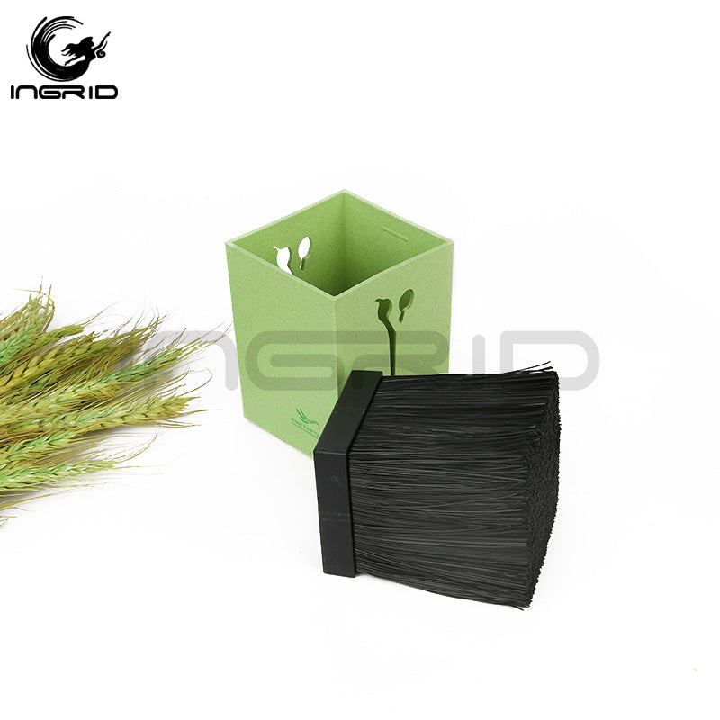 Hairdressing, scissors, comb, socket box, storage box, non-slip base, green plant fiber, multi-functional plug-in box.
