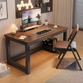 Minimalist rectangular office furniture computer desk - student study table - ideal for renters - fireproof & corrosion-resistant office desk