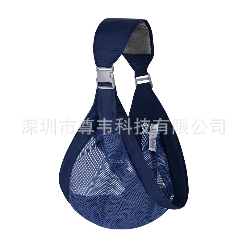 Baby outing multifunctional all year round back carrier children's gauze baby front carrier spring, summer, fall and winter handy gadget carrier