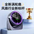 New arrival cross-border desktop circulation fan usb charging high speed 100-speed turbine wall-mounted remote control timing desktop fan