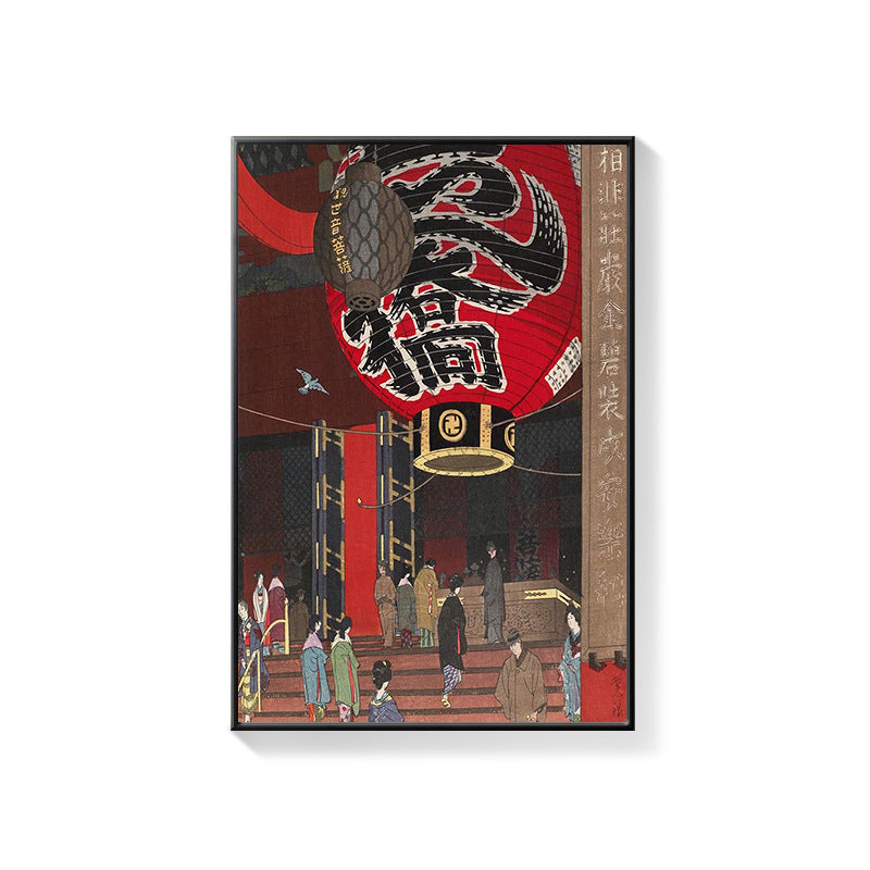 Japanese Mount Fuji decorative painting Ukiyo-e Japanese Japanese Japanese style Japanese style Japanese style restaurant box hanging painting B & B hotel mural