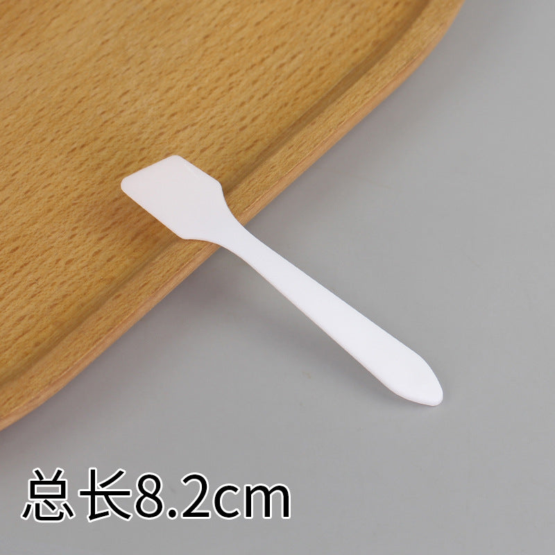 Wholesale facial mask applicator spatula set: plastic beauty mixing, stirring, scraping, and smoothing tools for face, body, and eye creams - crescent shaped spoons included