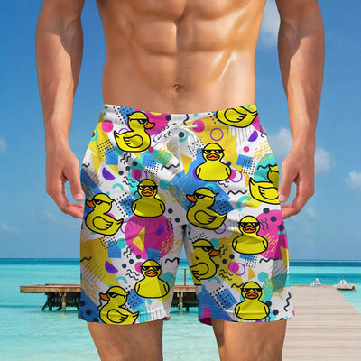 trending men's swim trunks, quick-dry swim shorts, casual athletic beach shorts, new european and american styles
