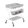 Diaper changing table - portable, multifunctional, foldable baby care station for newborns - bathing, diaper changing, and massage