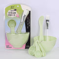 Zhiwei 6-piece suit bowl large beauty mask tool bowl stick brush spoon suit plastic mask bowl mask brush