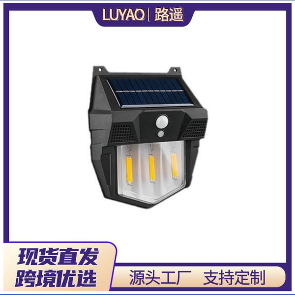 New  tungsten wire wall lamp, courtyard sensor light, garden villa night light lighting, waterproof outdoor solar light