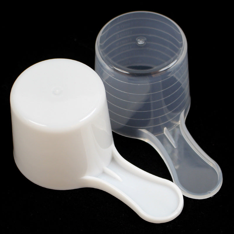 Individually wrapped 70ml plastic measuring spoons - suitable for fertilizer, pesticide, laundry detergent, feed, and non-edible water (70g capacity)