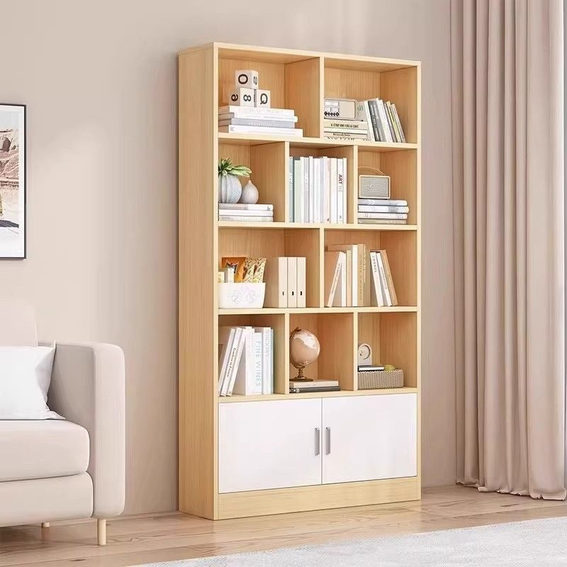 Modern minimalist floor-standing storage rack, wall-mounted certificate cabinet for living room/home use, office file cabinet, simple bookshelf