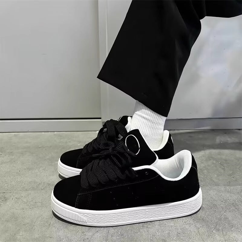 Thick solewhite shoes women's k-styleeasiest for matchplatform shoesspring & fall2026summer breathable new arrivalpopularcasual sports shoes