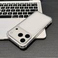 Four-corner anti-fall corning shell is suitable for iphone 16 frosted transparent mobile phone case that instantly turns into apple 17promax soft case