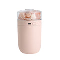 New car aromatherapy salt lamp humidifier - colorful ambient night light humidifier - home desktop hydrating atomizer