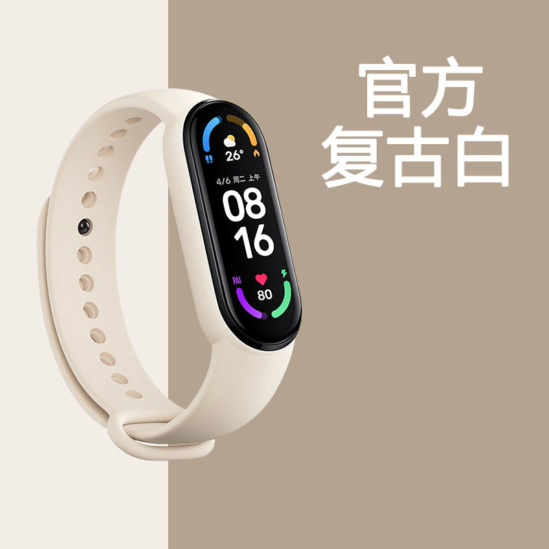 High-style smart bracelet for women, compatible with xiaomi phones via bluetooth, featuring health monitoring and heart rate tracking