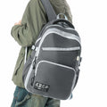 2026 new student backpack - large capacity, multiple compartments, wear-resistant, factory direct, in-stock wholesale, cross-border double shoulder backpack