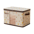 Window with zipper storage box Household thickened clothing quilt large-capacity storage box Children's toy storage box