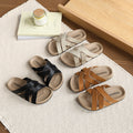 Boys' cork sandals - new summer open-toe kids' shoes - indoor/outdoor soft sole sandals - big & tall boys' flip-flops