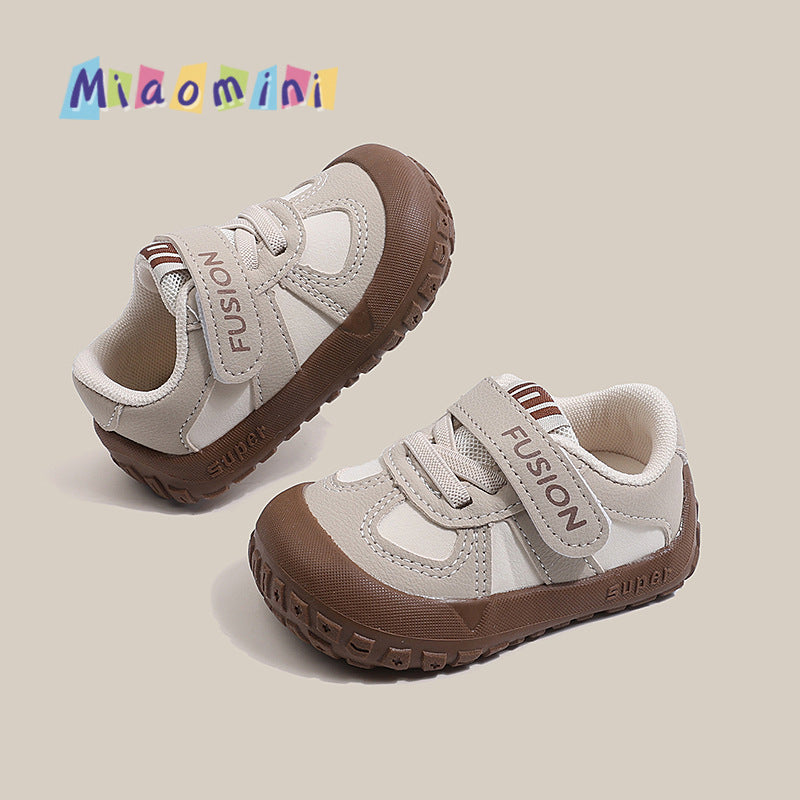 Kids' soft-soled prewalker shoes -  spring/autumn new collection - functional baby shoes for boys and girls - anti-slip, casual, and kick-proof