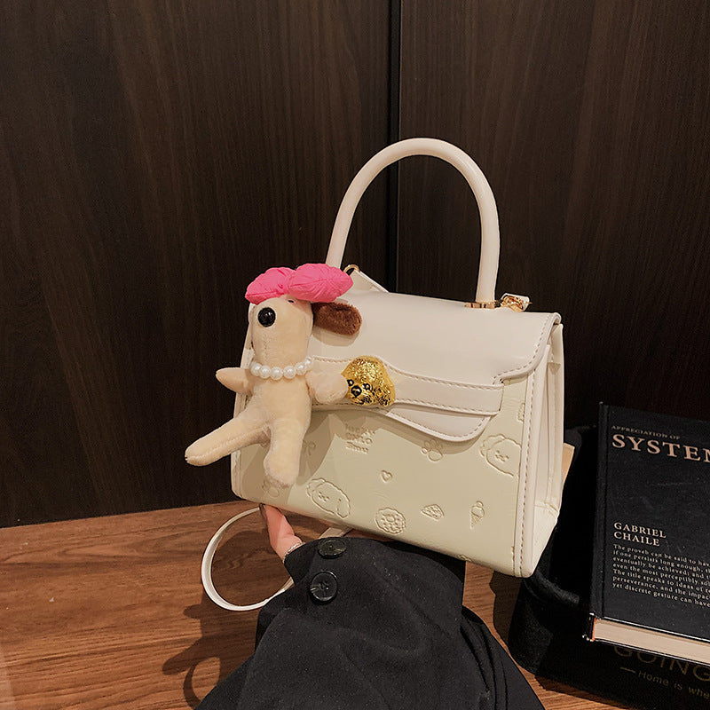 Cross-border super fire niche bag women's spring and summer 2025 new fashion shoulder messenger bag high-end portable Kelly bag