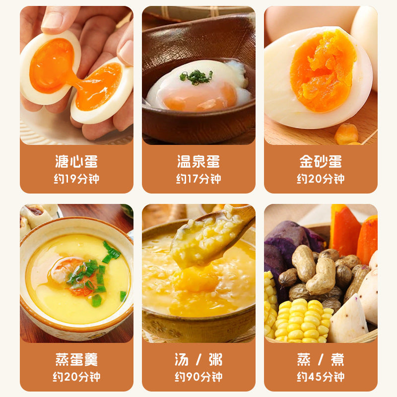 Multifunctional egg steamer, smart egg cooker, small steamed egg custard, steamed egg artifact, multifunctional egg steamer, douyin same style