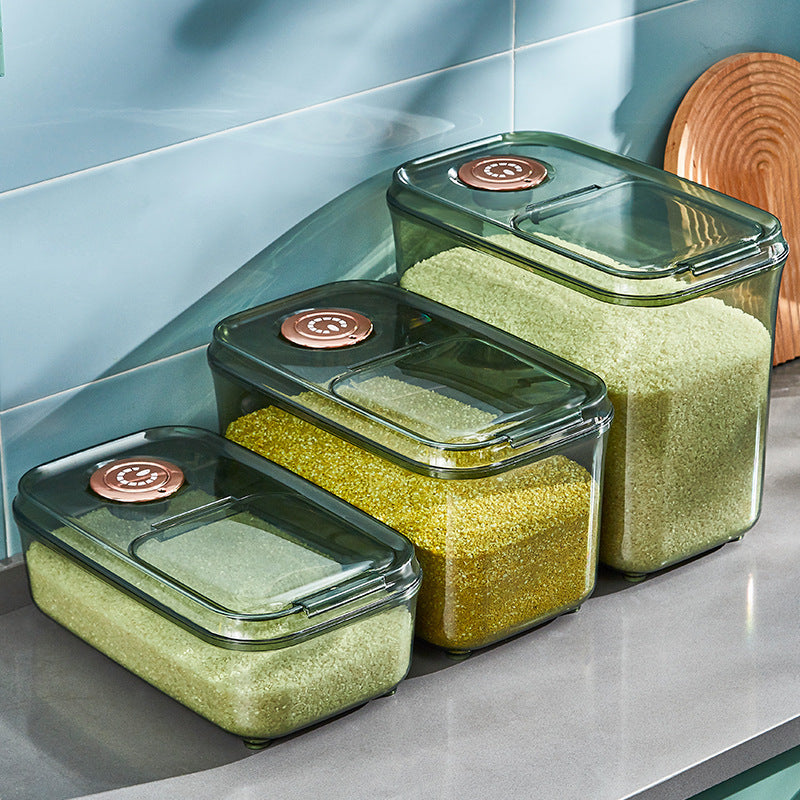 Xinle Rice Bucket Household Insect-proof Moisture-proof Sealed Bucket Rice Tank Rice Box Flour Storage Tank Food Grade Grain Storage Box