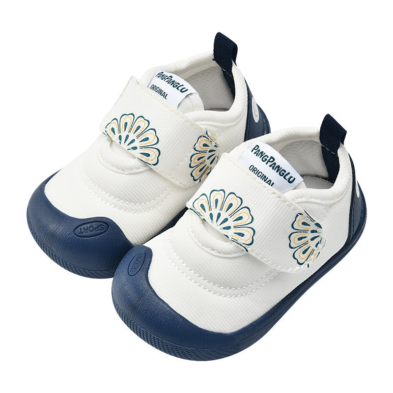 Toddler shoes for baby boys 0-1-3 years old, infant shoes for spring and autumn, soft sole, non-slip, breathable, and secure fit for baby girls