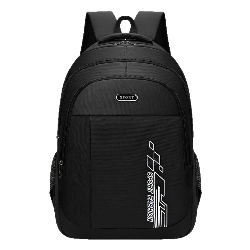New men's business travel backpack fashionable versatile waterproof wear-resistant backpack large-capacity travel travel schoolbag
