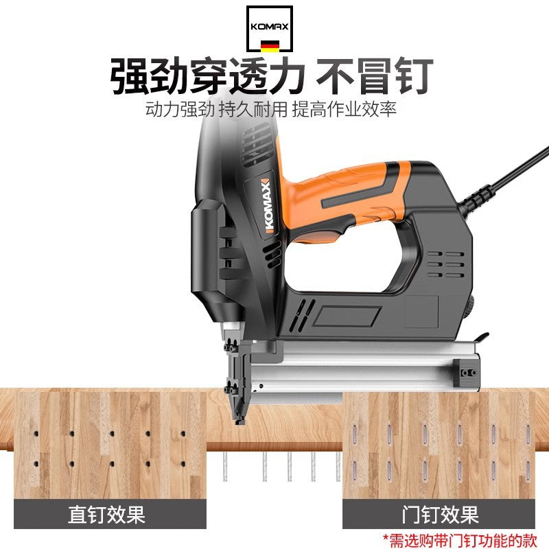 Nail gun, woodworking nail gun, nail gun, air nail gun, electric f50 straight nail gun, steel row nail gun, electric tool