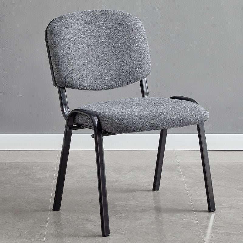 Stackable training chair - conference reception chair - comfortable backrest for extended sitting - ideal for gaming, chess, mahjong, and more - linen fabric