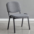 Stackable training chair - conference reception chair - comfortable backrest for extended sitting - ideal for gaming, chess, mahjong, and more - linen fabric