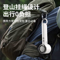 new arrival folding cooling fan usb rechargeable multi-function outdoor handheld carabiner ice compress fan wholesale