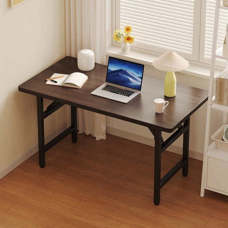 Foldable computer desk desktop desk casual modern home office table bedroom simple study table writing desk