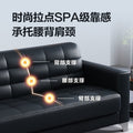 Office sofa business reception modern casual visitor single three-seater office sofa coffee table combination suit