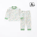 Baby long-sleeved underwear set, infant cotton pajamas, boys' and girls' pure cotton underwear set, close-fitting spring and autumn home wear