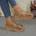 summer new arrival: plus size women's casual comfortable bow french style fashion flats wholesale