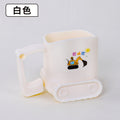 Kids' toothbrush cup, wash basin, toothbrush holder - 2-6 years old, baby home use, rinse cup, cute design for boys and girls, drop-proof