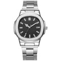 2025 new square sports calendar steel band watch men's quartz wristwatch - direct from the manufacturer, wholesale available, in-stock