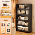 Retro black 5-door 80*35*172cm [thick material, tempered glass]