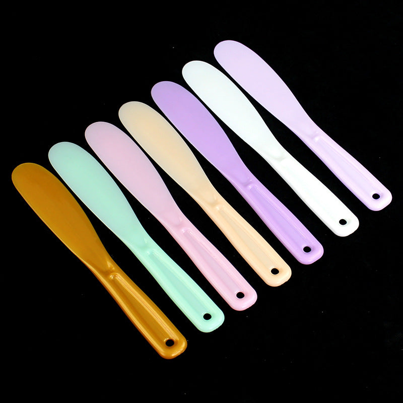 Large facial mask stick plastic beauty mask mixing stick scraper application stick body mask stick with packaging length 21cm